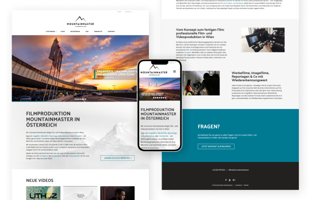 Wordpress Homepage - Webdesign, WordPress Betreuung