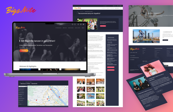 Wordpress Homepage - Webdesign, WordPress Betreuung